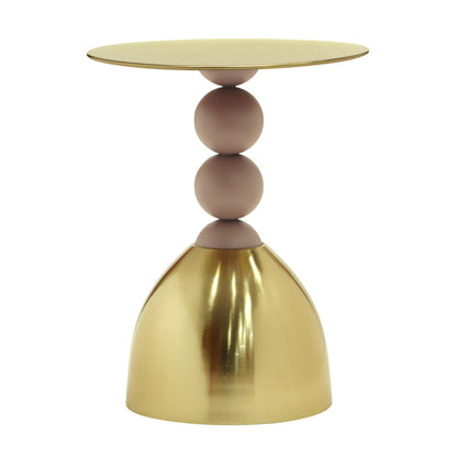 Leonie Gold Side Table