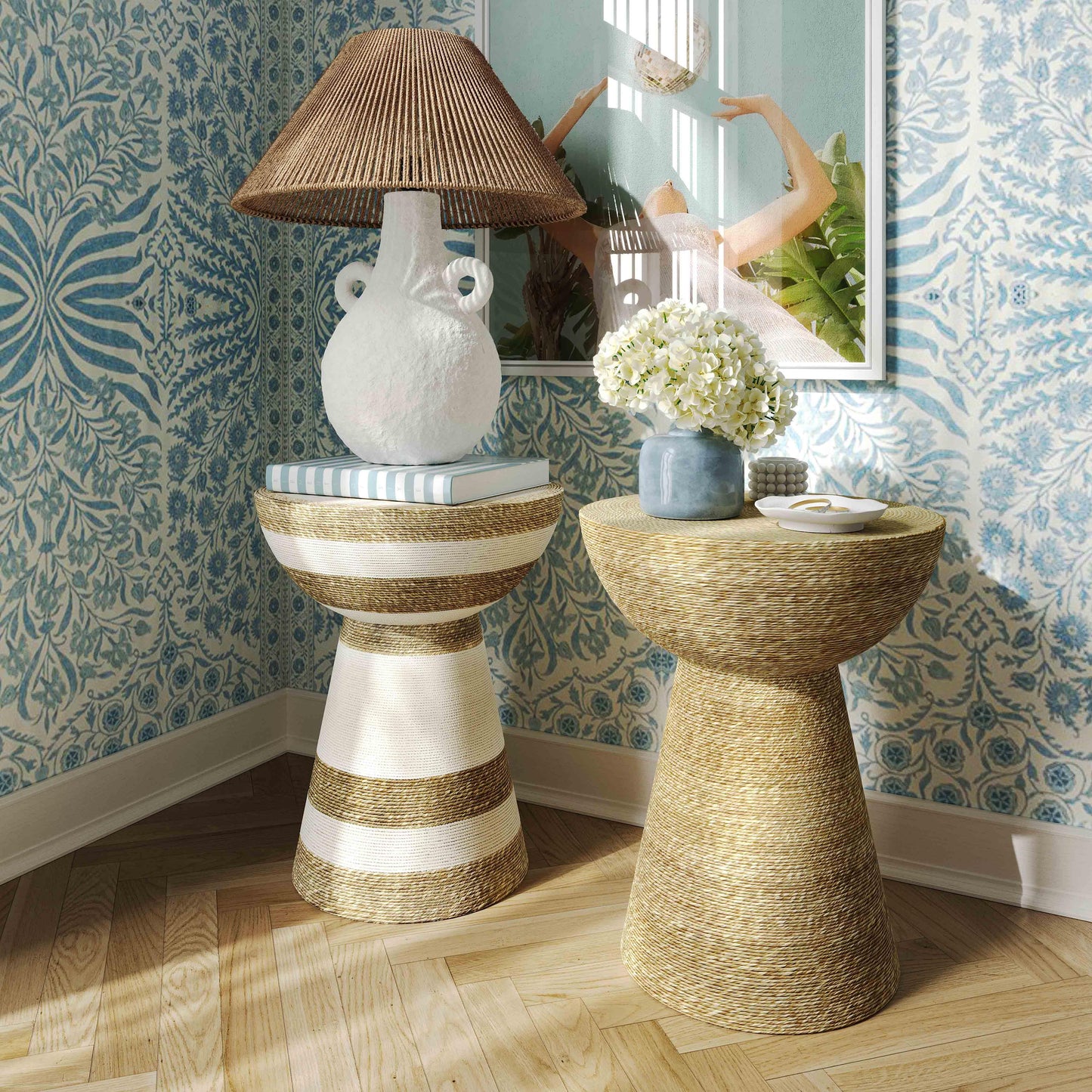 yara seagrass side table