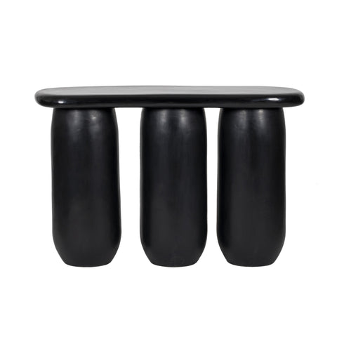 Delphine Savoy 49" Textured Console Table - image 1