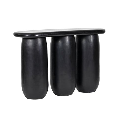 Delphine Savoy 49" Textured Console Table - image 3
