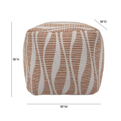 Haute Woven Pouf