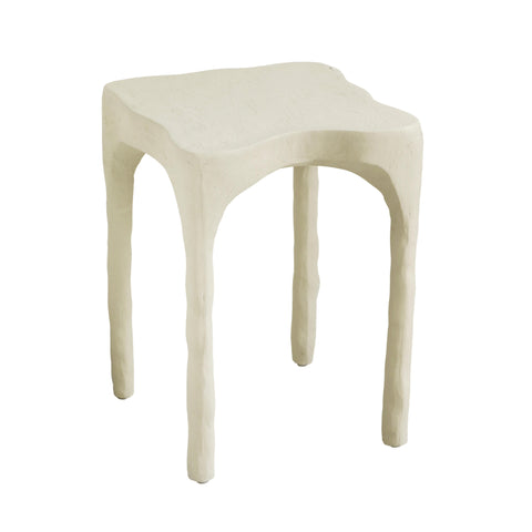 Colette StClair Cream Textured Side Table - image 3