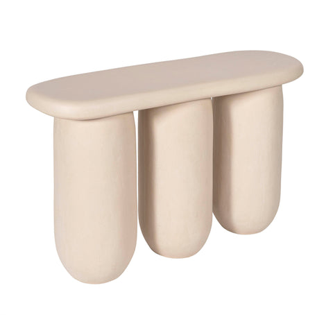 Delphine Savoy 49" Textured Console Table - image 3