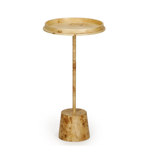 Giselle Devereux Natural Burl Contract-Grade Side Table - image 4