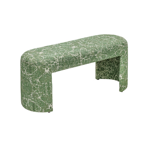Sabine Laurent 39" Rounded Upholstered Bench - image 3