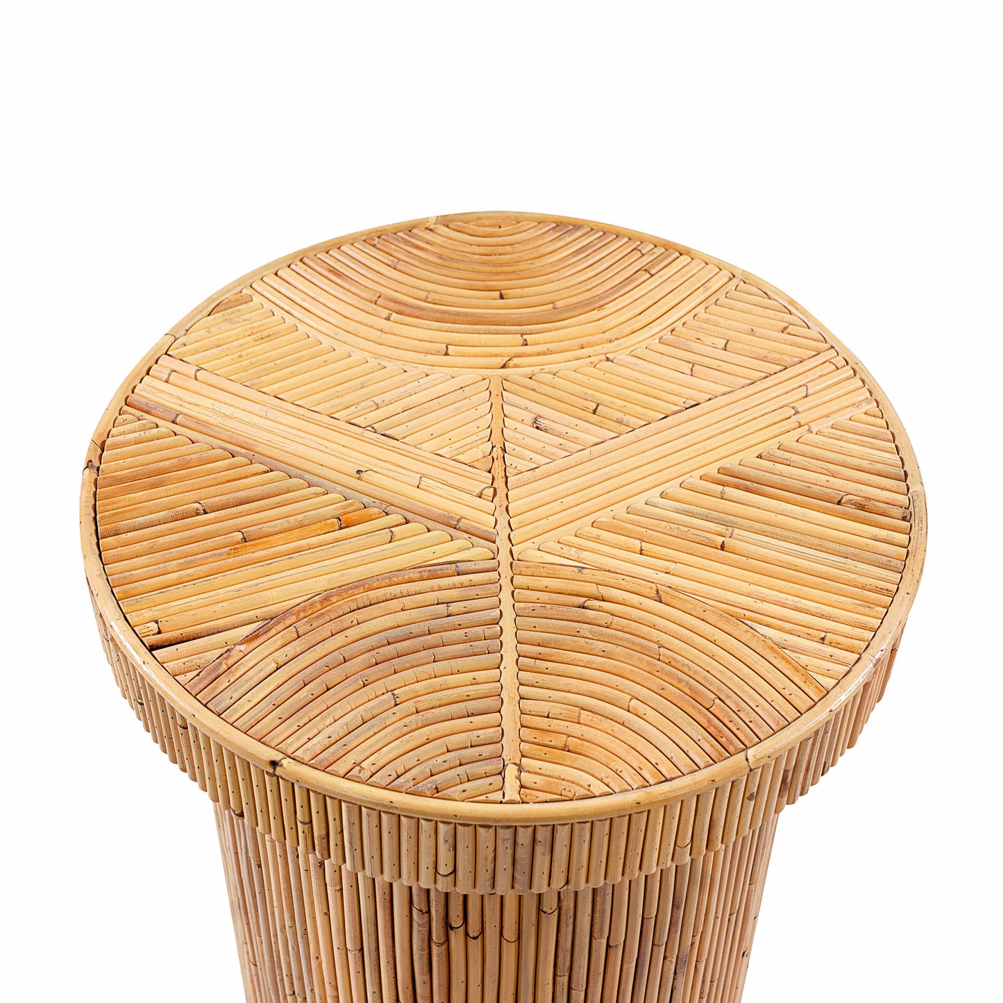 aloe rattan side table