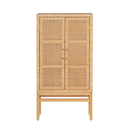 Collins Natural Woven Rattan Cabinet