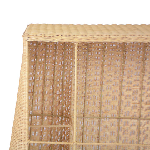Aurelia Fontaine 55" Natural Rattan Console Table - image 6