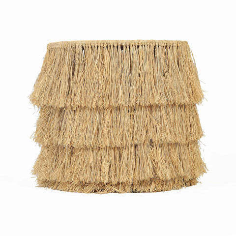 Colette Montrose Natural Rattan Round End Table - image 2