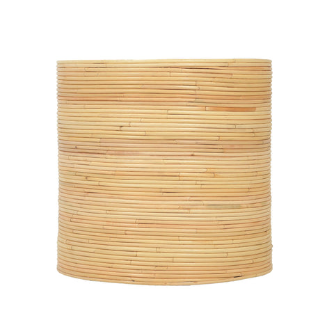 Margaux Navarre Natural Rattan Arch Side Table - image 2