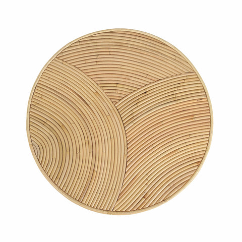 Margaux Navarre Natural Rattan Arch Side Table - image 4