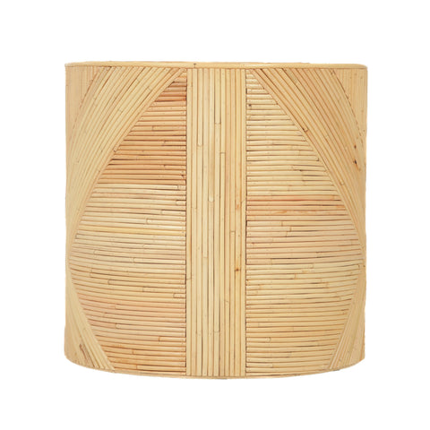 Margaux Navarre Natural Rattan Cross Side Table - image 4