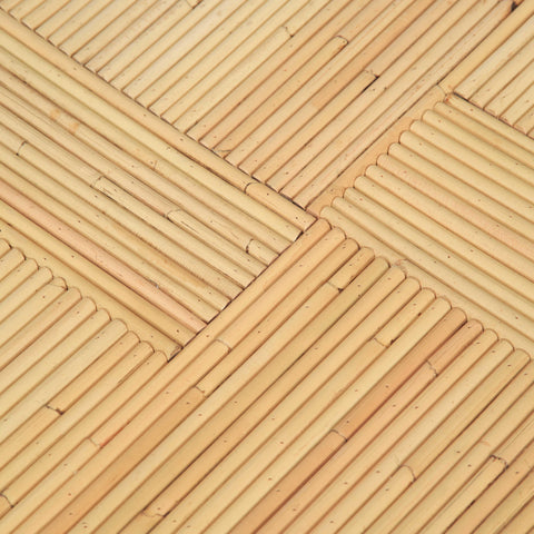 Margaux Navarre Natural Rattan Cross Side Table - image 6