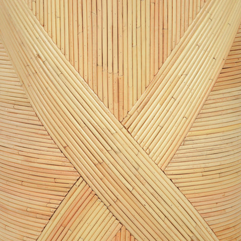 Margaux Navarre Natural Rattan Cross Side Table - image 7
