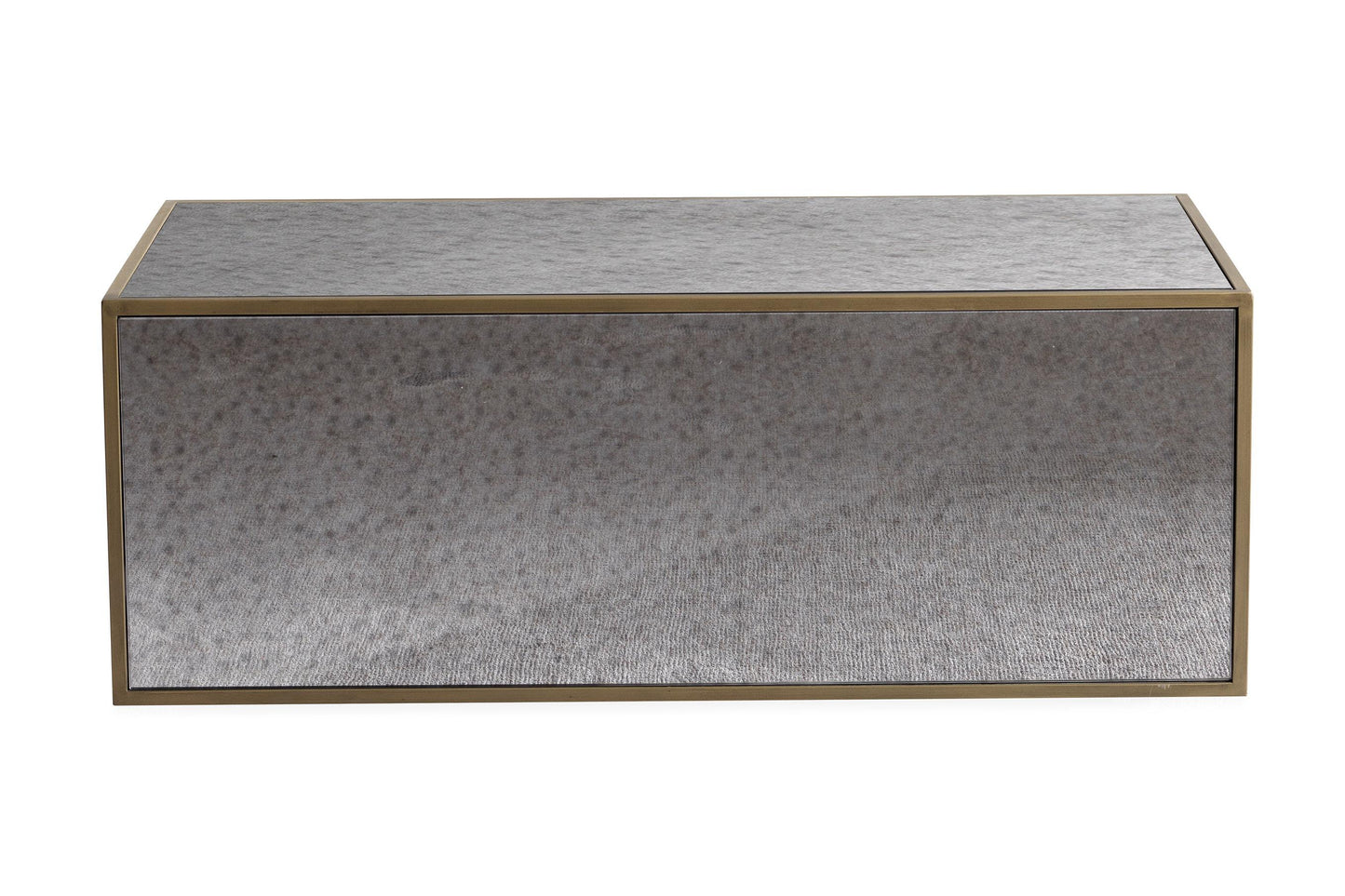 serena mirrored coffee table