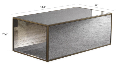 Serena Mirrored Coffee Table