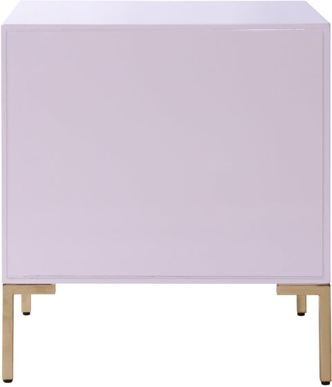 Spara Pink Lacquer Side Table