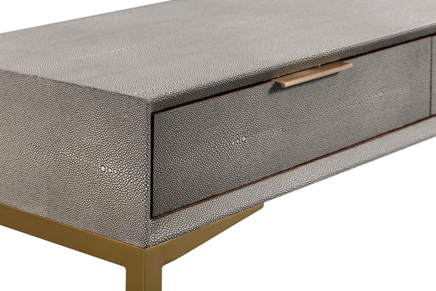 niel shagreen console table