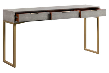 Niel Shagreen Console Table