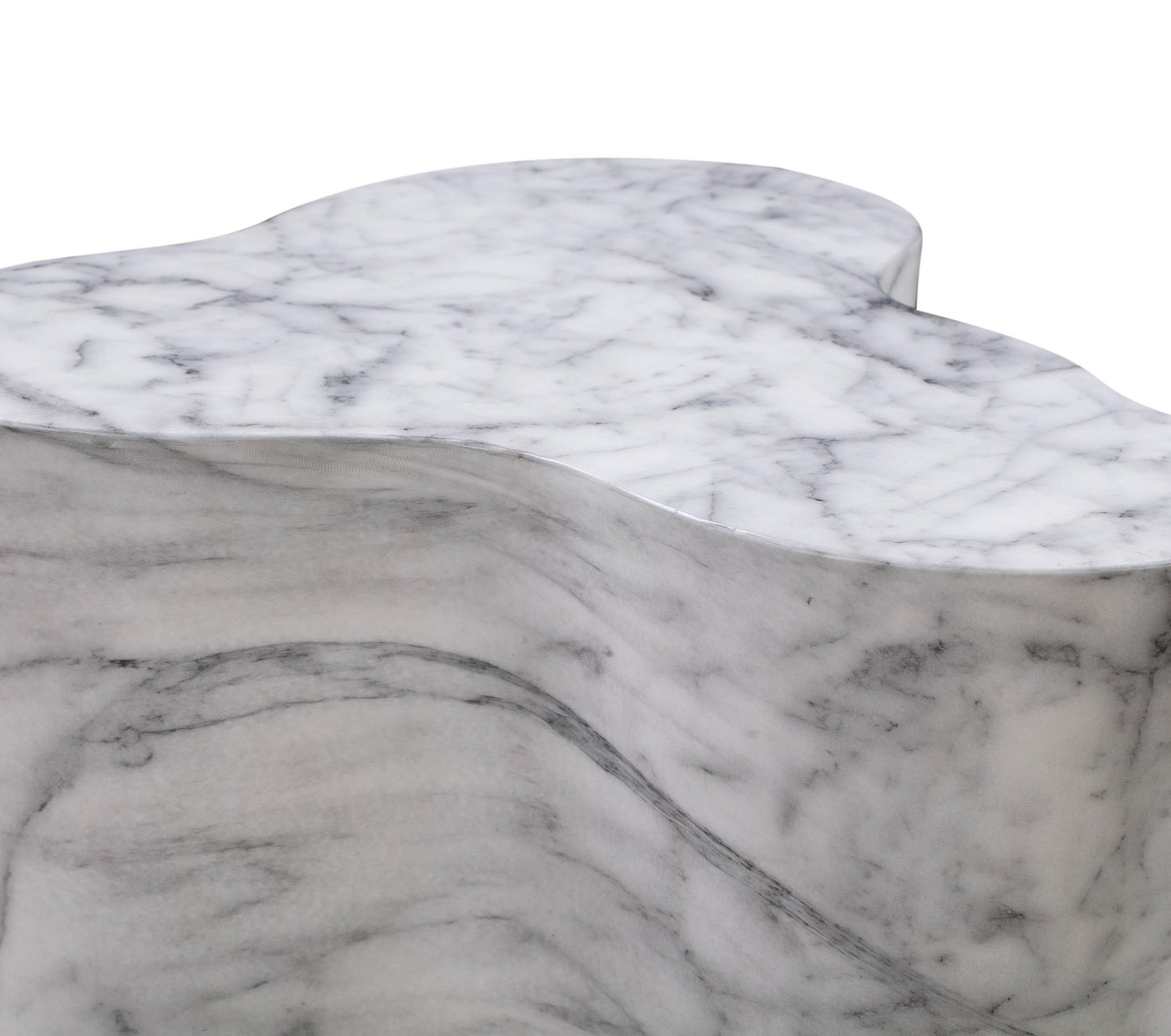 patrizia marble short side table