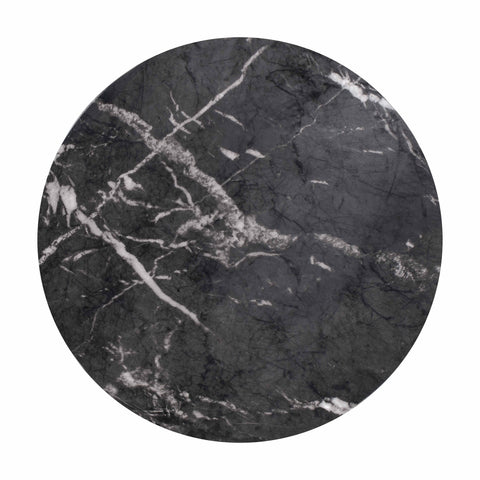 Elodie Siena Faux Marble Indoor / Outdoor Round Side Table - image 4