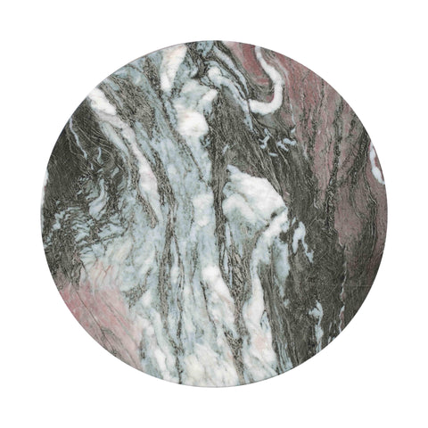 Elodie Siena Faux Marble Indoor / Outdoor Round Side Table - image 4