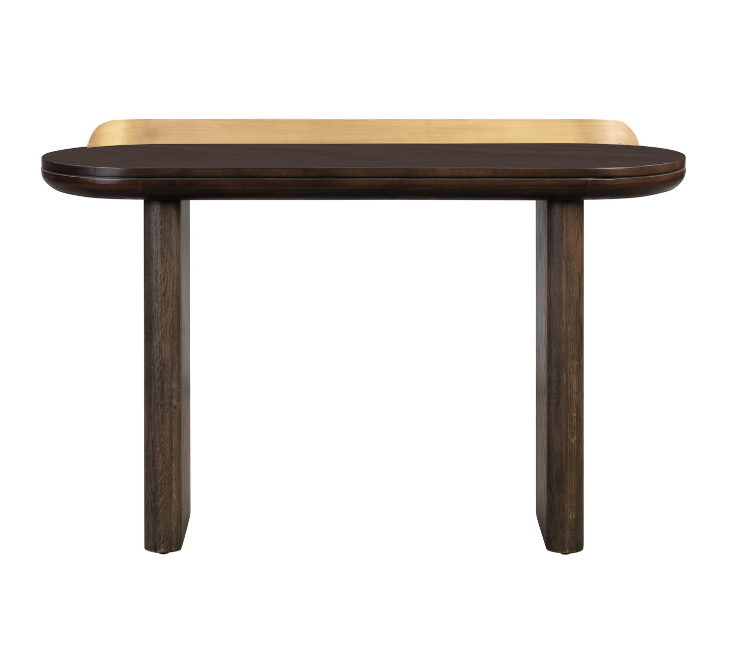 hubli brown desk/console table