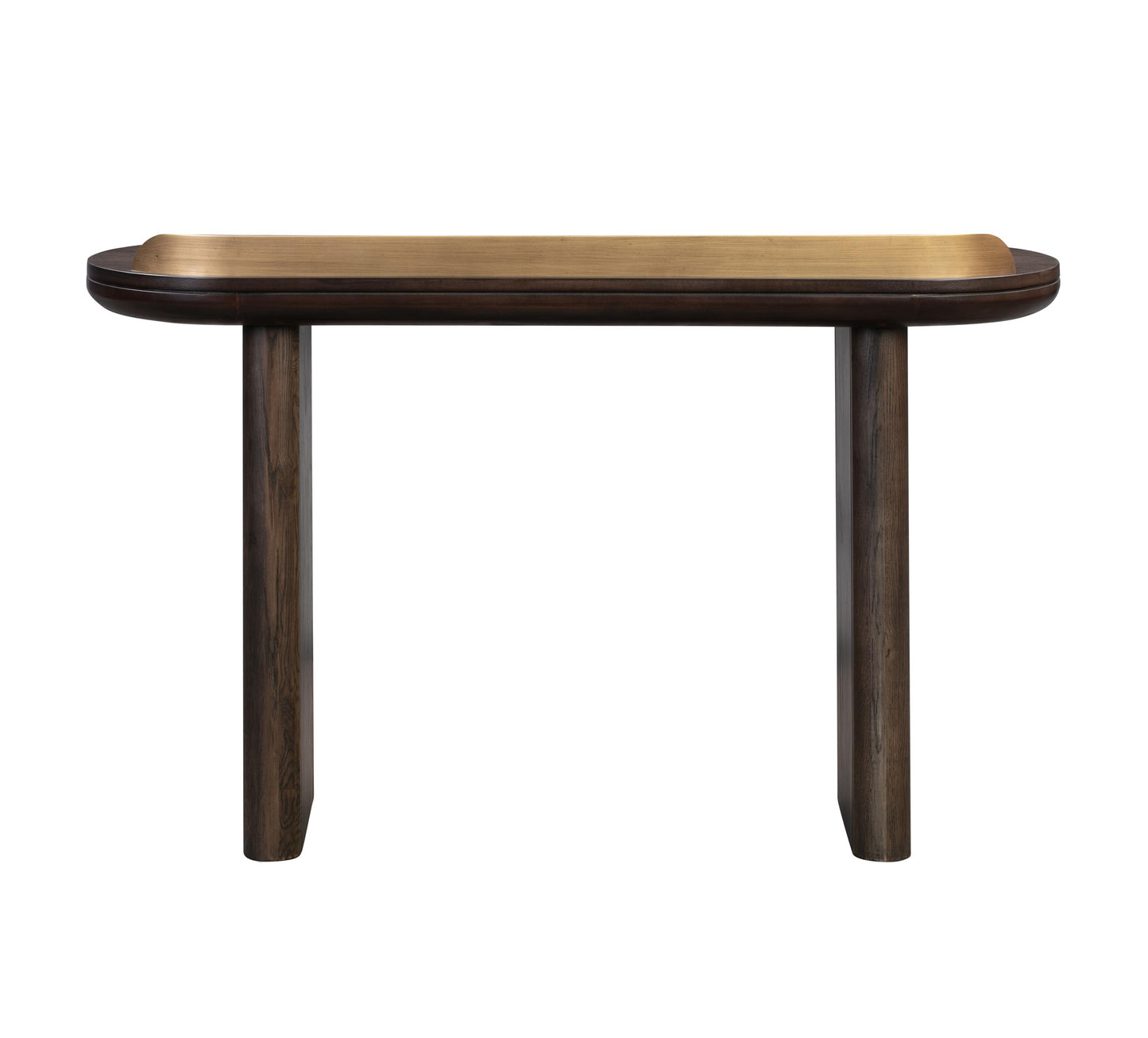 hubli brown desk/console table