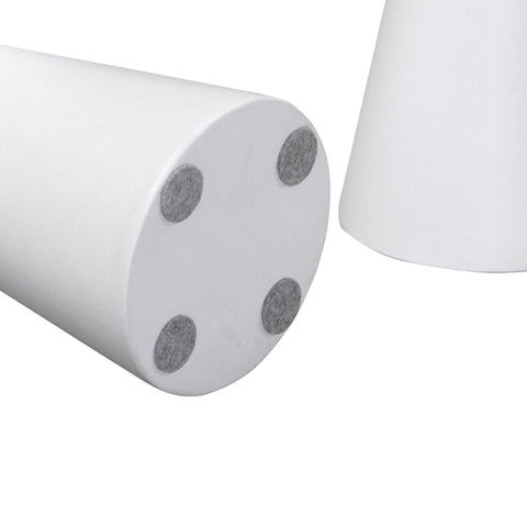 Clover Concrete Accent Tables - Set of 2