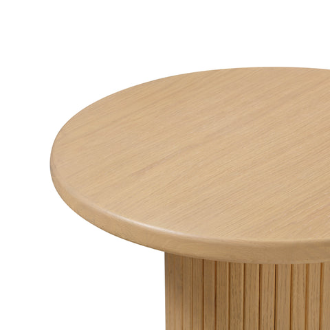 Isabelle Chantilly Oak Wood Entry Table - image 5