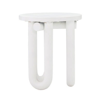 Curves Concrete Side Table