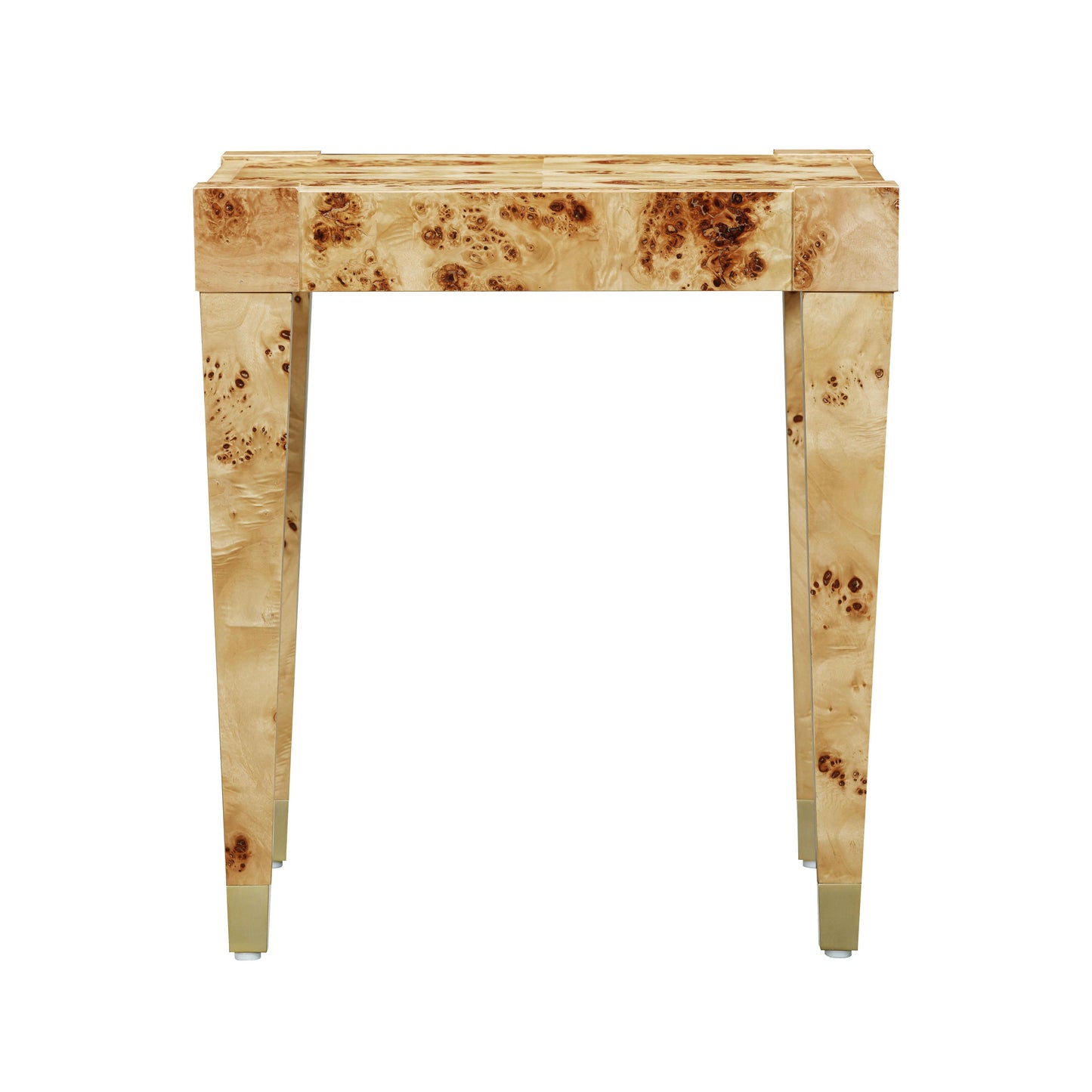 vanessa natural burl end table