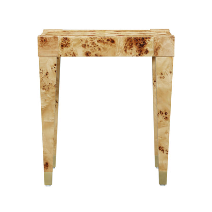 Vanessa Natural Burl End Table