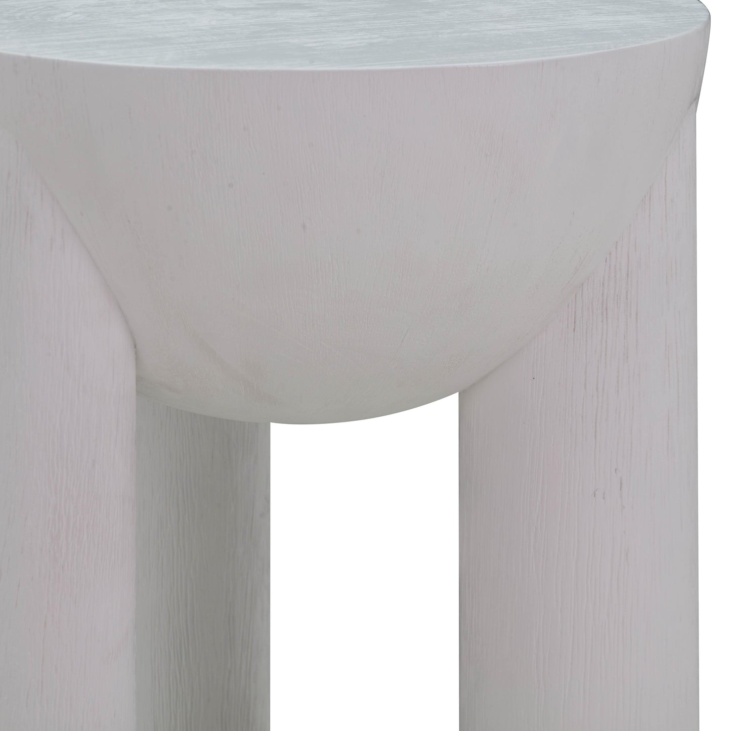 tibetan white wooden accent table