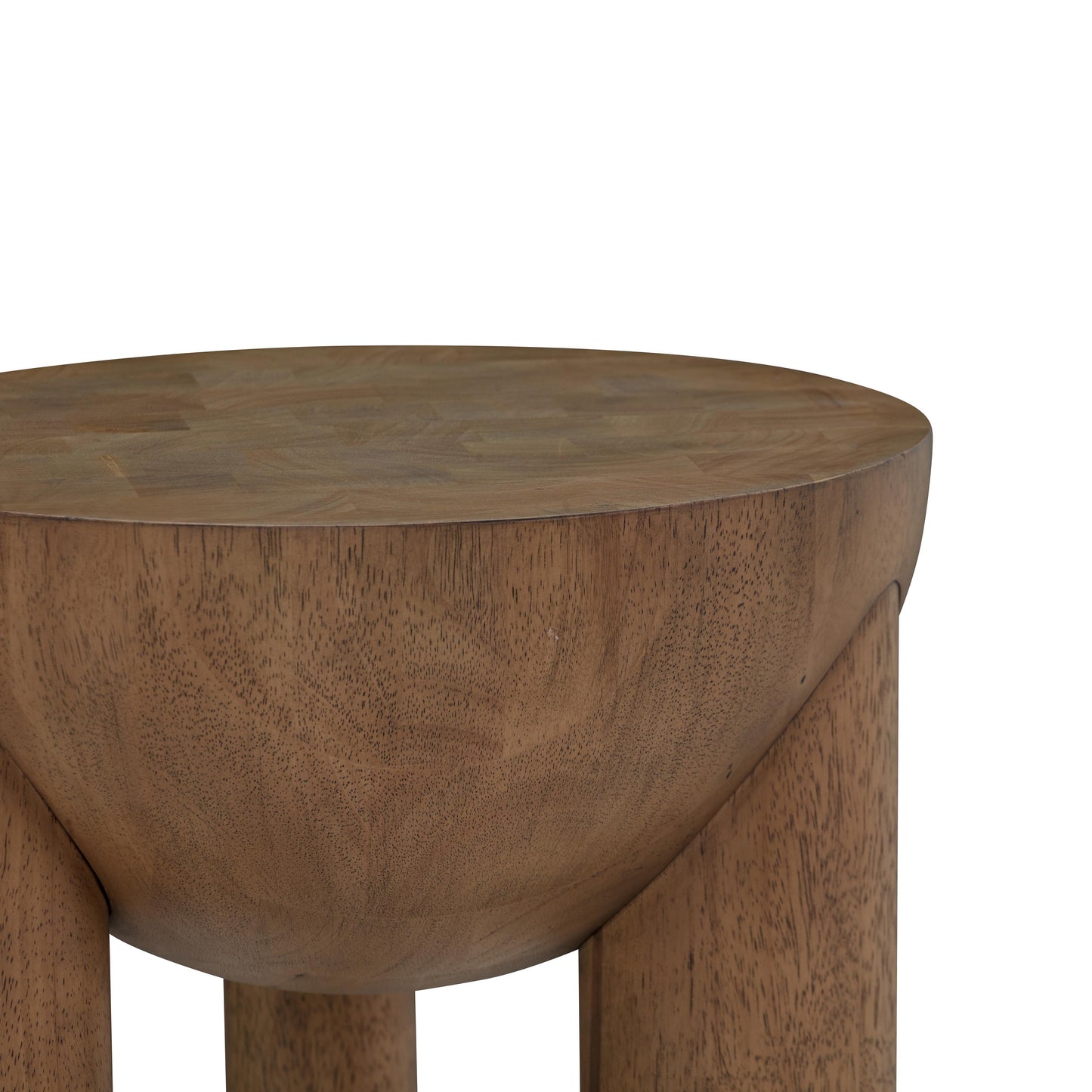 tibetan cognac wooden accent table