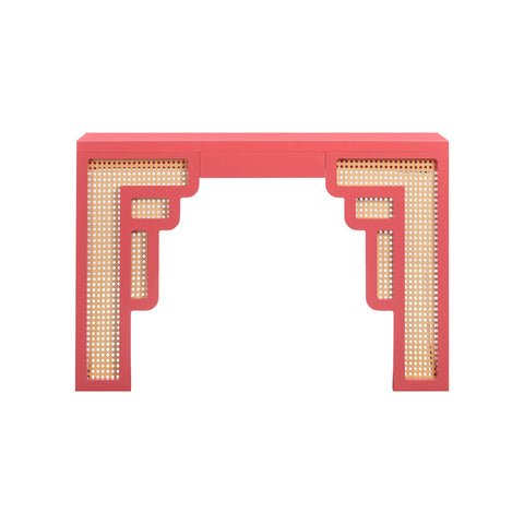 Arielle Valois 45" Rattan Console Table - image 3