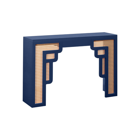 Arielle Valois 45" Rattan Console Table - image 1