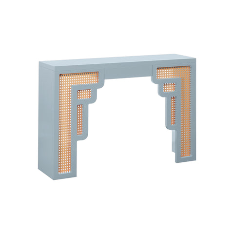 Arielle Valois 45" Rattan Console Table - image 1