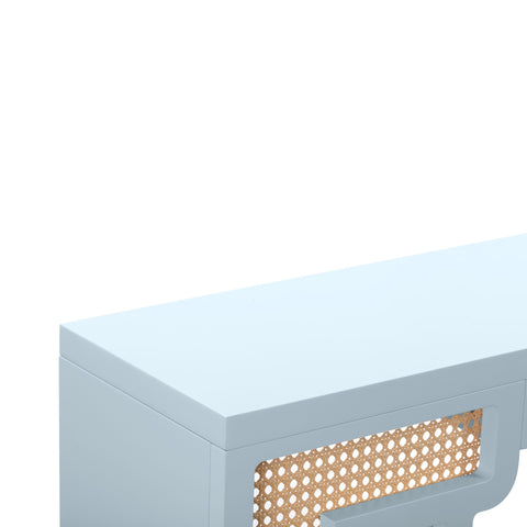 Arielle Valois 45" Rattan Console Table - image 5