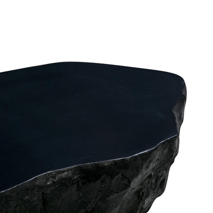 Sawyer Black Concrete Coffee Table