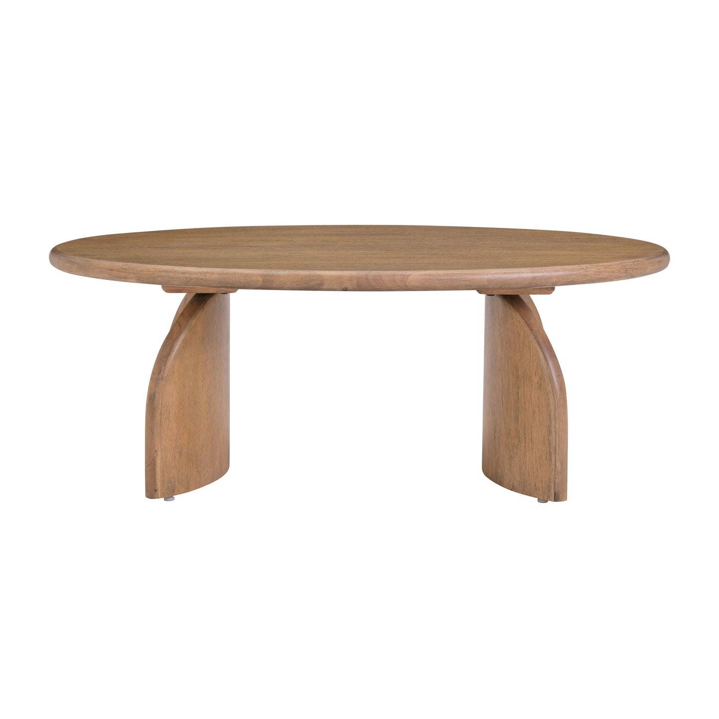 hazza cognac wooden coffee table