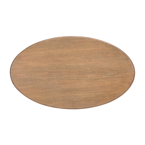 Hazza Cognac Wooden Coffee Table