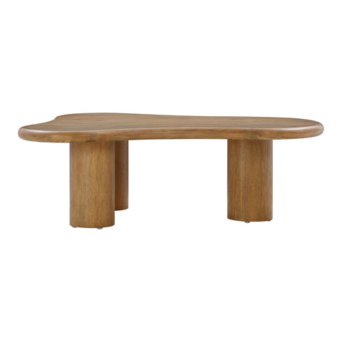 Lucienne Laurent 48" Wood Coffee Table - image 3