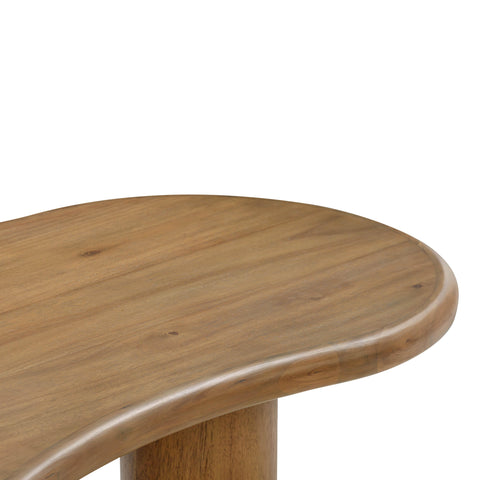 Lucienne Laurent 48" Wood Coffee Table - image 5