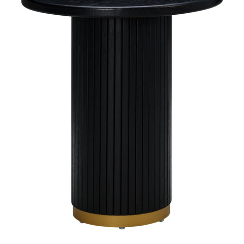 Opal Black Oak Entry Table