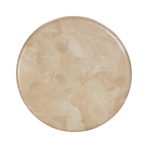 Leonie Orleans Rose Faux Marble Side Table - image 4