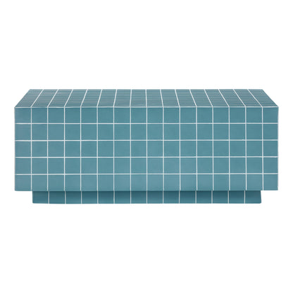 Eva Blue Tile Indoor / Outdoor Coffee Table