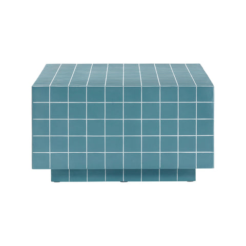 Eva Blue Tile Indoor / Outdoor Coffee Table