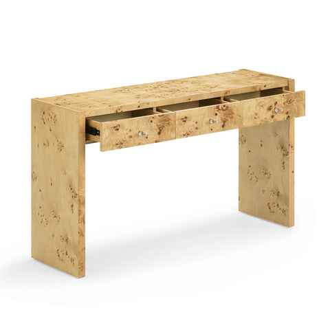 Valentina Capri 54" Burl Console Table - image 4