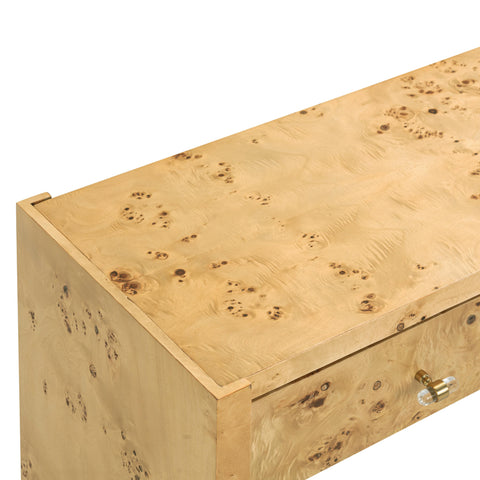 Valentina Capri 54" Burl Console Table - image 8